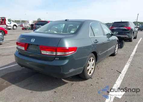 2004 Honda Accord 3.0 Ex из США, поврежденный, VIN 1HGCM66574A037037